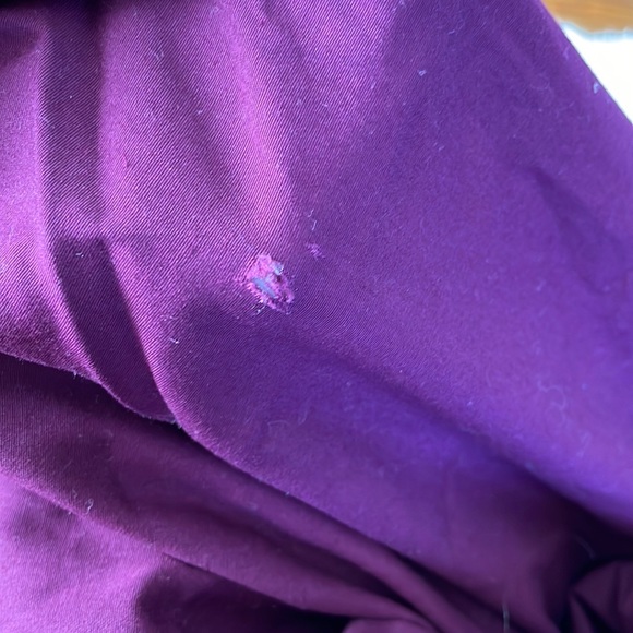 Better homes and gardens flawed dark purple thick cotton polyester top sheet OS - Picture 8 of 17